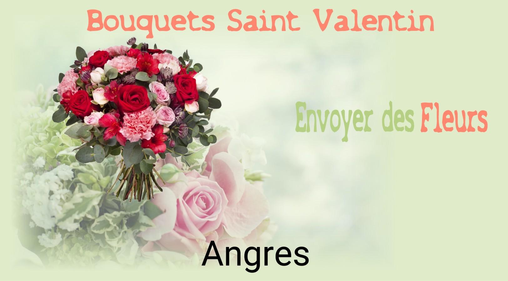 Roses de Saint-Valentin livrées à Angres